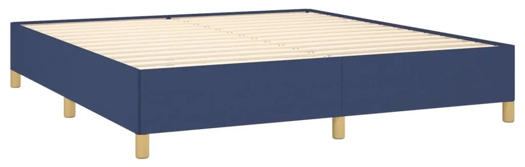 ΠΛΑΙΣΙΟ ΚΡΕΒΑΤΙΟΥ BOXSPRING ΜΠΛΕ 180X200 ΕΚ. ΥΦΑΣΜΑΤΙΝΟ 3120983