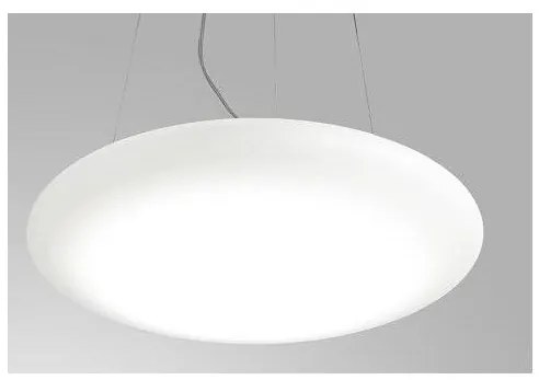 Κρεμαστό Φωτιστικό Οροφής LED 29W Λευκό Φ55cm Dimmable Μαγνητικό Αμπαζούρ Mentos LD110453B Zafferano  LD114433B Λευκό