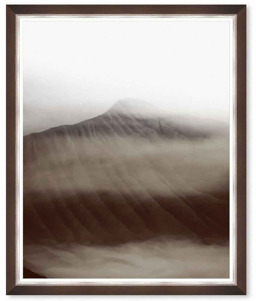 Κάδρο Tyrol Aerial View FA13474 80x100cm Black-White MindTheGap Κάθετοι Wood, Glass