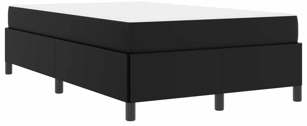 Σκελετός Κρεβατιού με στρώμα Μαύρο 120 x 190 cm ύφασμα