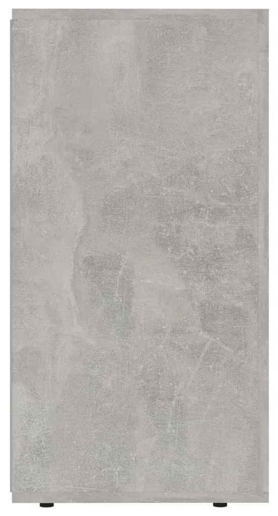 Μπουφές Γκρι του Σκυροδέματος 120 x 36 x 69 εκ. από Μοριοσανίδα - Γκρι