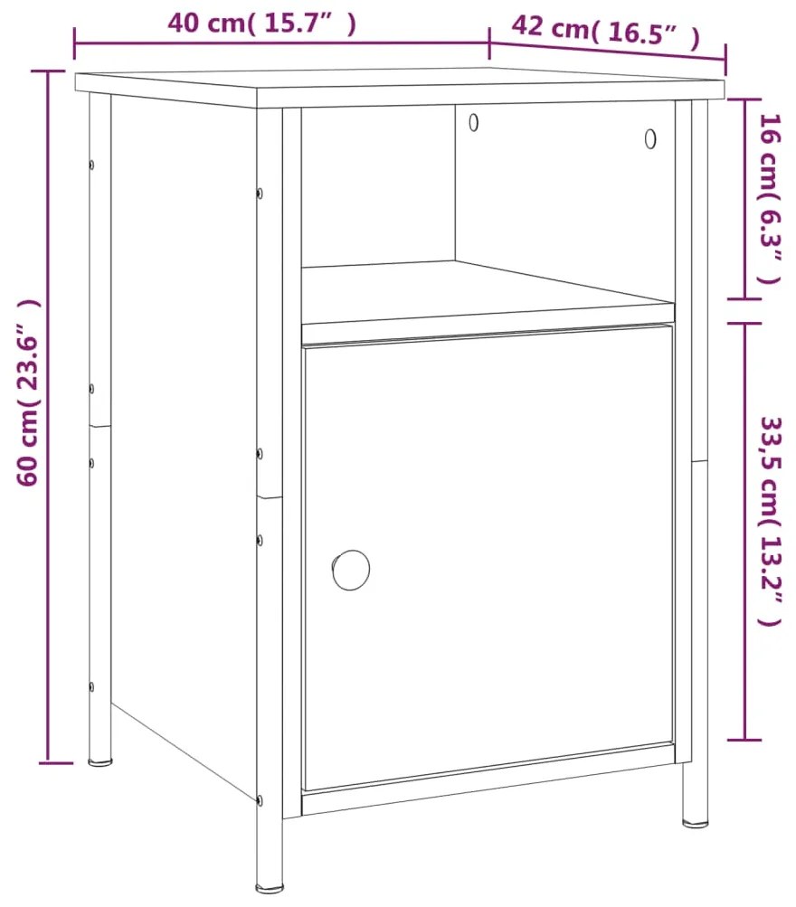 ΚΟΜΟΔΙΝΟ ΚΑΠΝΙΣΤΗ ΔΡΥΣ 40X42X60 ΕΚ. ΑΠΟ ΕΠΕΞΕΡΓΑΣΜΕΝΟ ΞΥΛΟ 825917