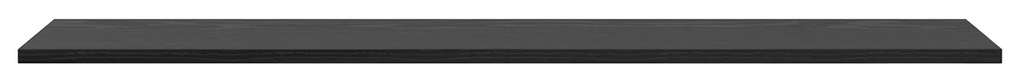 vidaXL Δίσκος Βιβλιοθήκης 4 pcs Μαύρο 100 x 40 x 1.5 εκ. Μοριοσανίδα