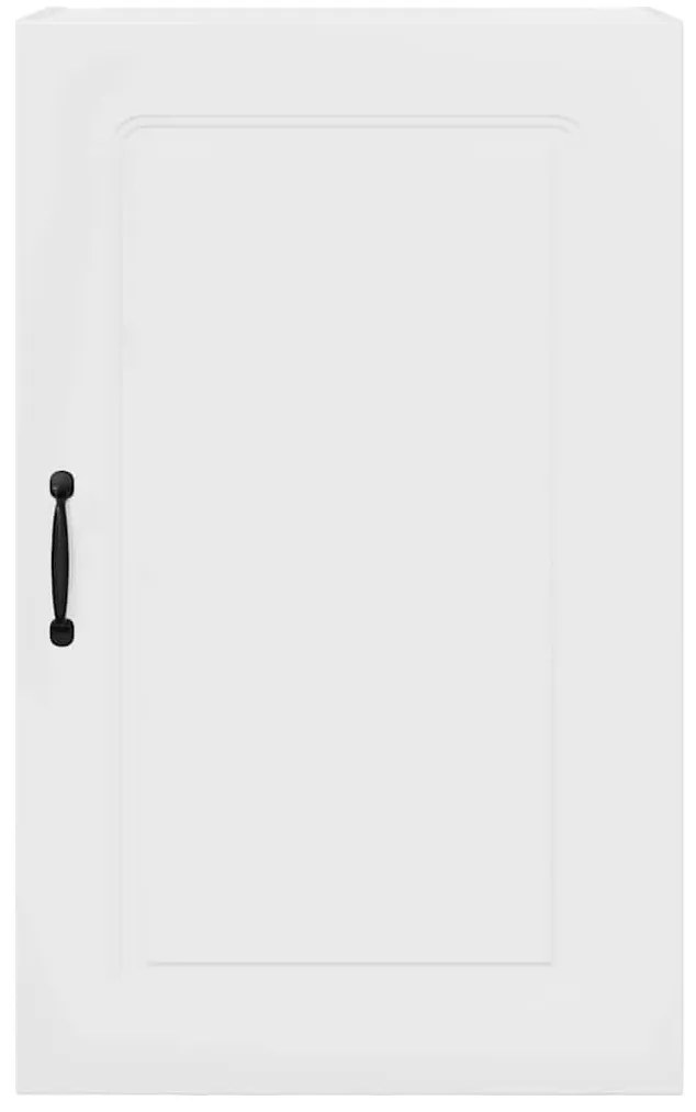 vidaXL Κρεμαστό ντουλάπι κουζίνας με ράφι Λευκό 50 x 31 x 80 εκ.