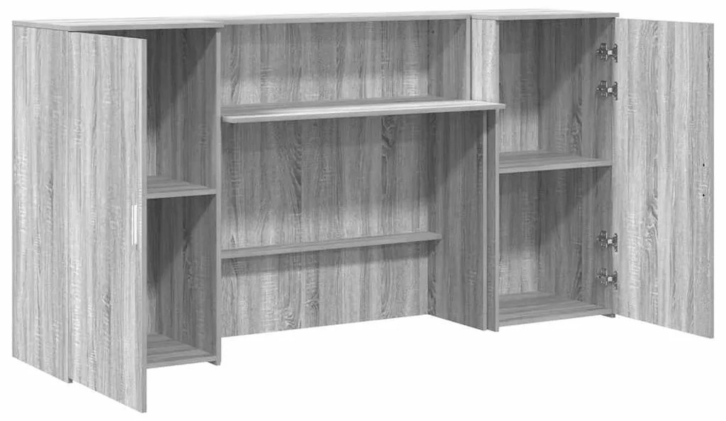 vidaXL Γραφείο υποδοχής 200x50x103,5 εκ. Επεξεργασμένο Ξύλο