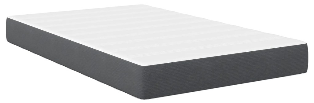 vidaXL Στρώμα με Ελατήρια Pocket Σκούρο Γκρι Μεσαίο 120x200x20 εκ Υφασμά