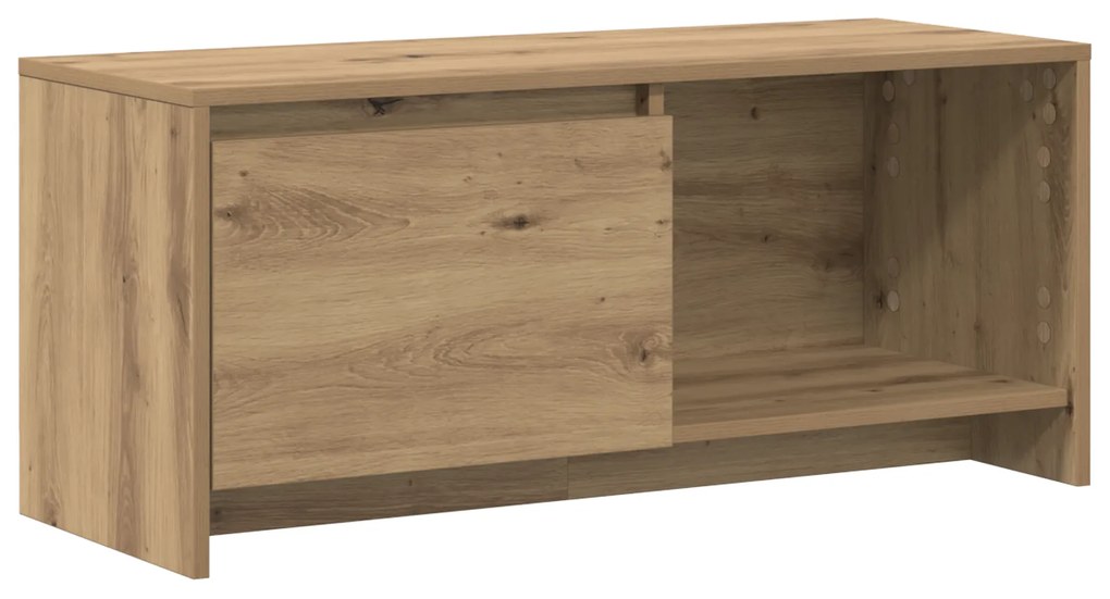 vidaXL Βάση TV artisan δρυς 90 x 35 x 40 εκ. Επεξεργασμένο ξύλο