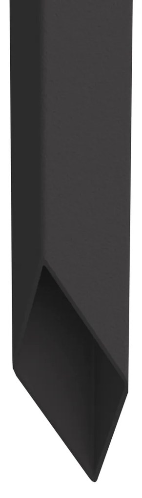 vidaXL Οθόνη Ιδιωτικότητας Κήπου Μαιανδρικό σχέδιο Μαύρο 32 χ 140 εκ