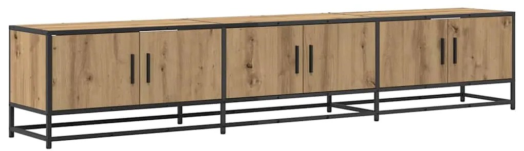 vidaXL Ντουλάπι TV artisan δρυς 210 x 35 x 41 εκ Επεξεργασμένο ξύλο