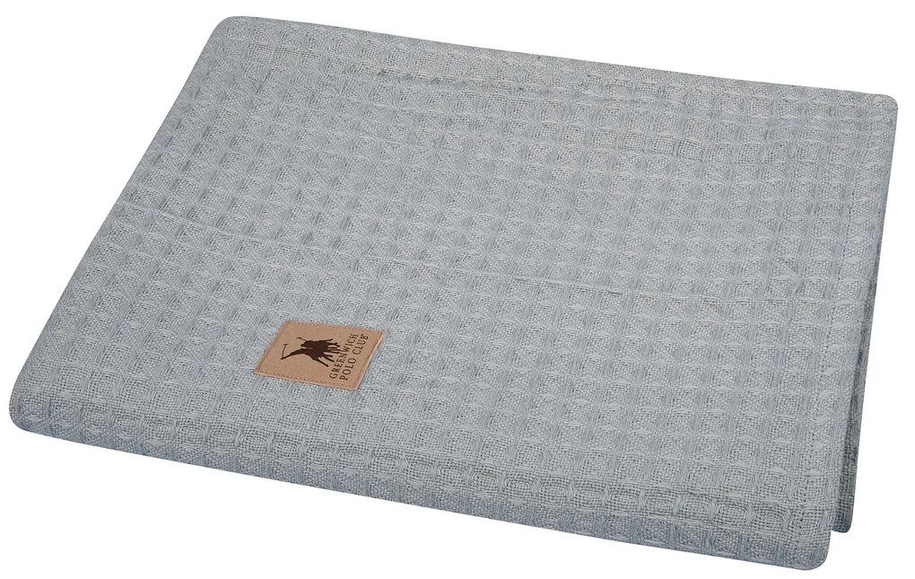 GREENWICH POLO CLUB ΚΟΥΒΕΡΤΑ ΠΙΚΕ 110X150 ΒΑΒΥ 3403 ΓΚΡΙ 5204850221966