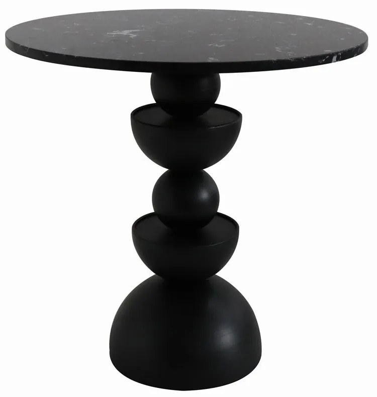 UP   DOWN 50 SIDE TABLE ΜΑΥΡΟ 50x50xH50,5cm - 04-1153