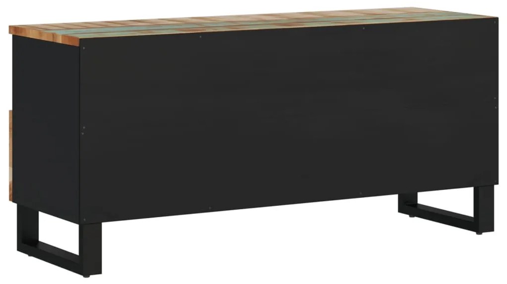 vidaXL Έπιπλο Τηλεόρασης 100x33x46εκ. Μασίφ Ανακυκλ. Ξύλο &amp; Επεξ. Ξύλο