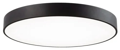 Πλαφονιέρα Φωτιστικό Οροφής LED Ατσάλι Madison H6 Φ60 Viokef 4276201 Μαύρο