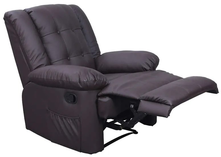 Πολυθρόνα Massage Scarlet Καφέ Pu 90Χ93Χ100εκ.