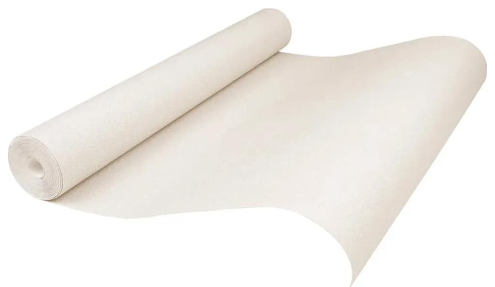 Ταπετσαρία 3D Μονόχρωμη Λευκή - Κρεμ