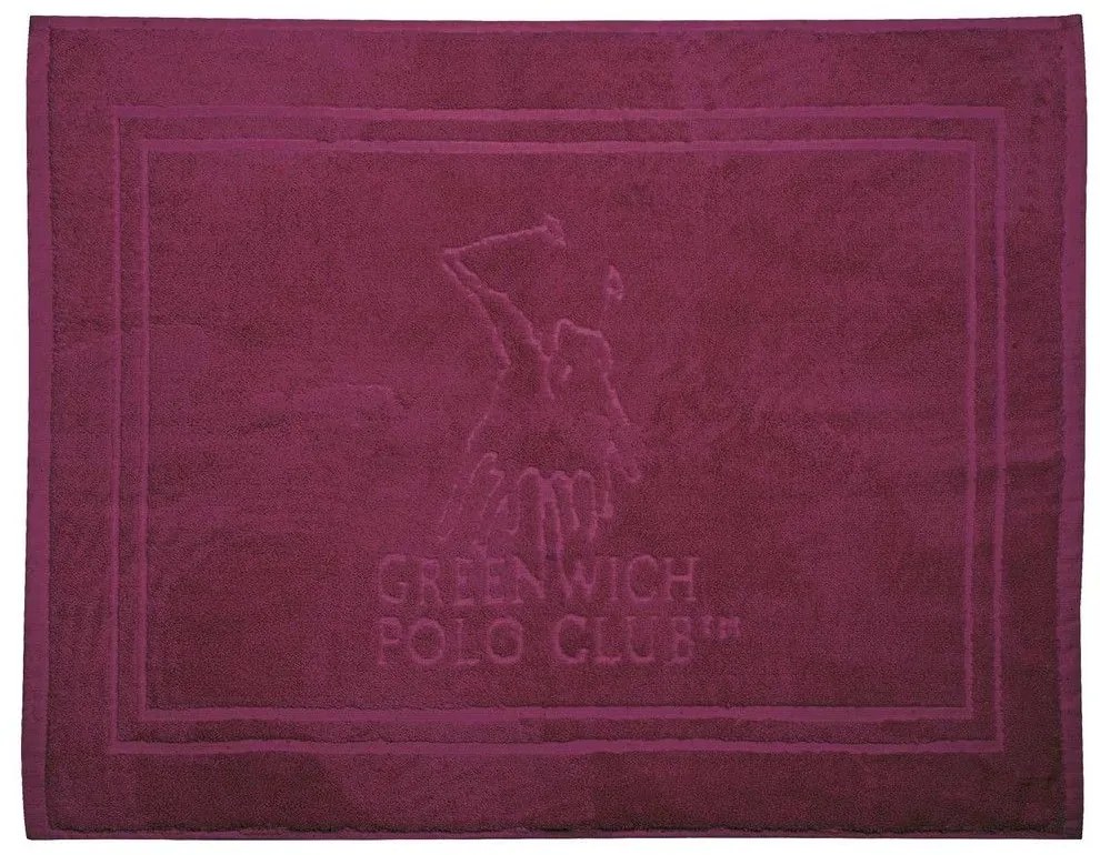 Ταπέτο Μπάνιου 3044 Bordo Greenwich Polo Club 50X70 50x70cm 100% Βαμβάκι