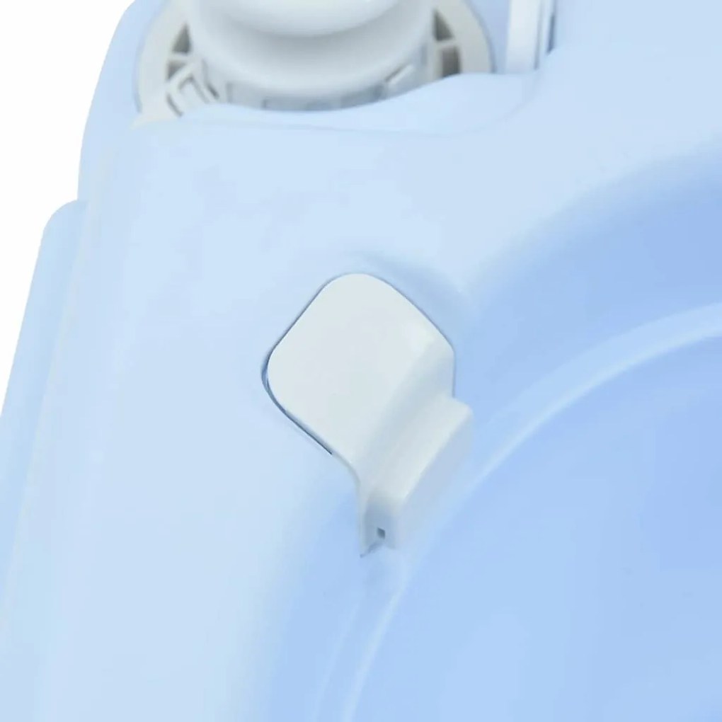 vidaXL Τουαλέτα Κάμπινγκ Απαλό Μπλε και Λευκό 41,5 x 36,5 x 30 cm