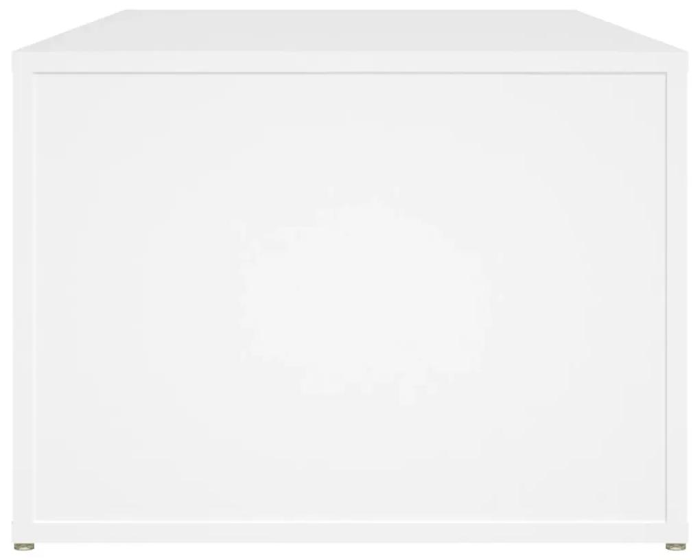 vidaXL Τραπεζάκι Σαλονιού Λευκό 100 x 50 x 36 εκ. Επεξεργασμένο Ξύλο