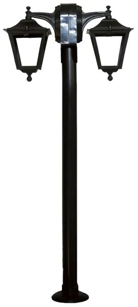 Κολονάκι επιδαπέδιο φωτιστικό μαύρο Zeus 352 LP-353EB Heronia-10-0171-Μαύρο 10-0171