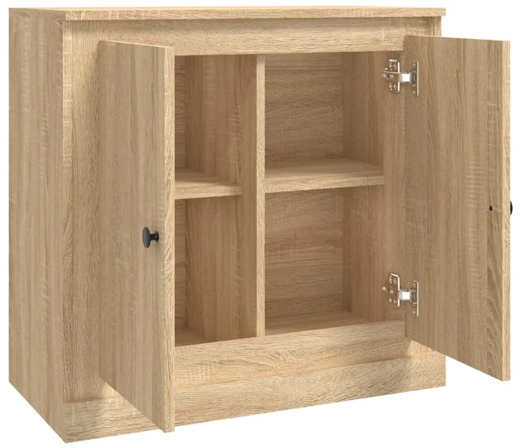 vidaXL Μπουφές Sonoma Δρυς 70x35,5x67,5 εκ. από Επεξεργασμένο Ξύλο