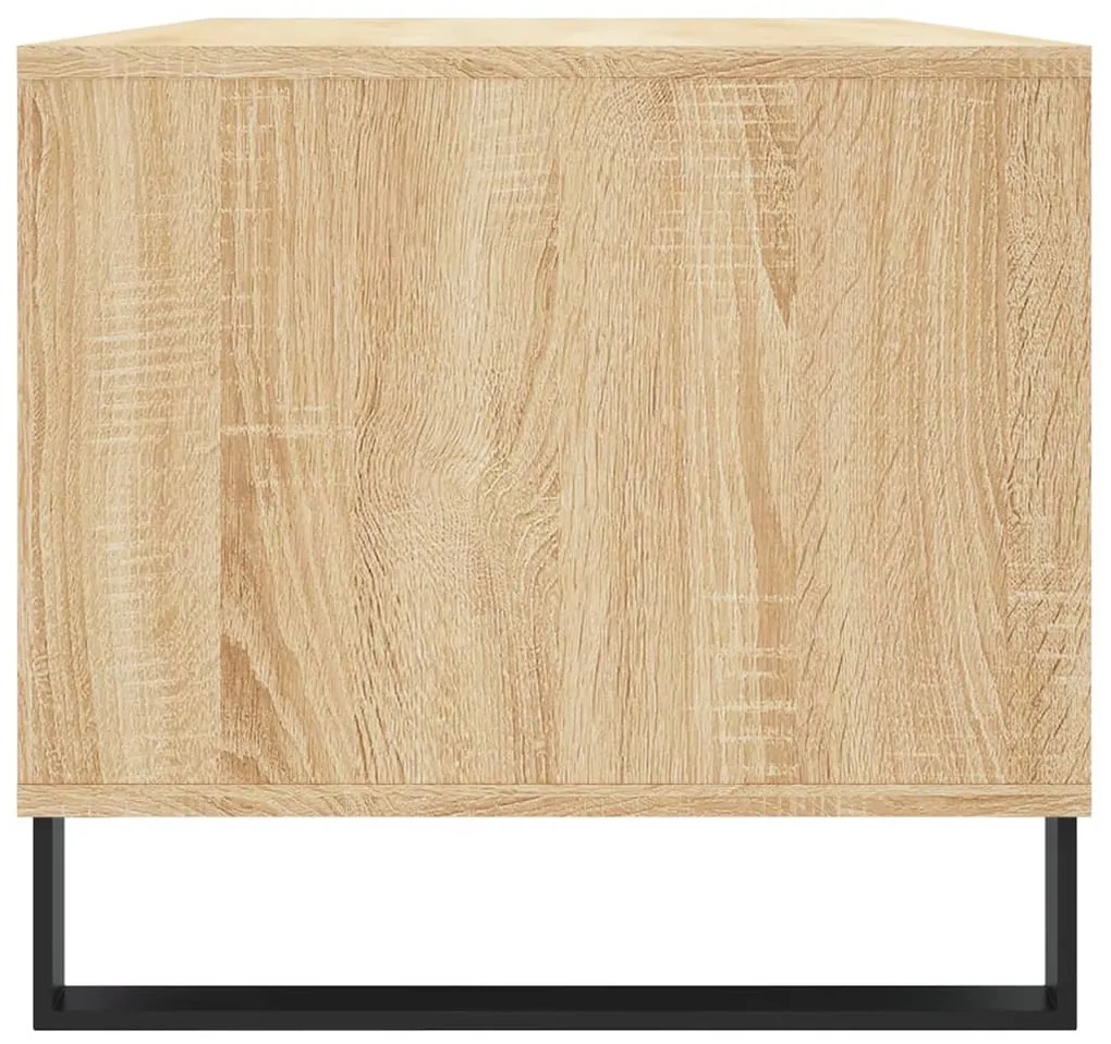 vidaXL Τραπεζάκι Σαλονιού Sonoma Δρυς 90x49x45 εκ. Επεξεργασμένο Ξύλο