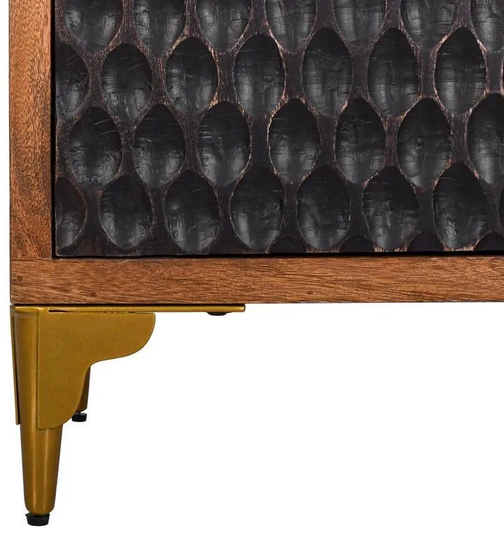 Κομότα-μπουφές Amrita Fylliana Καφέ 150x40x85 εκ. 150x40x85 εκ.