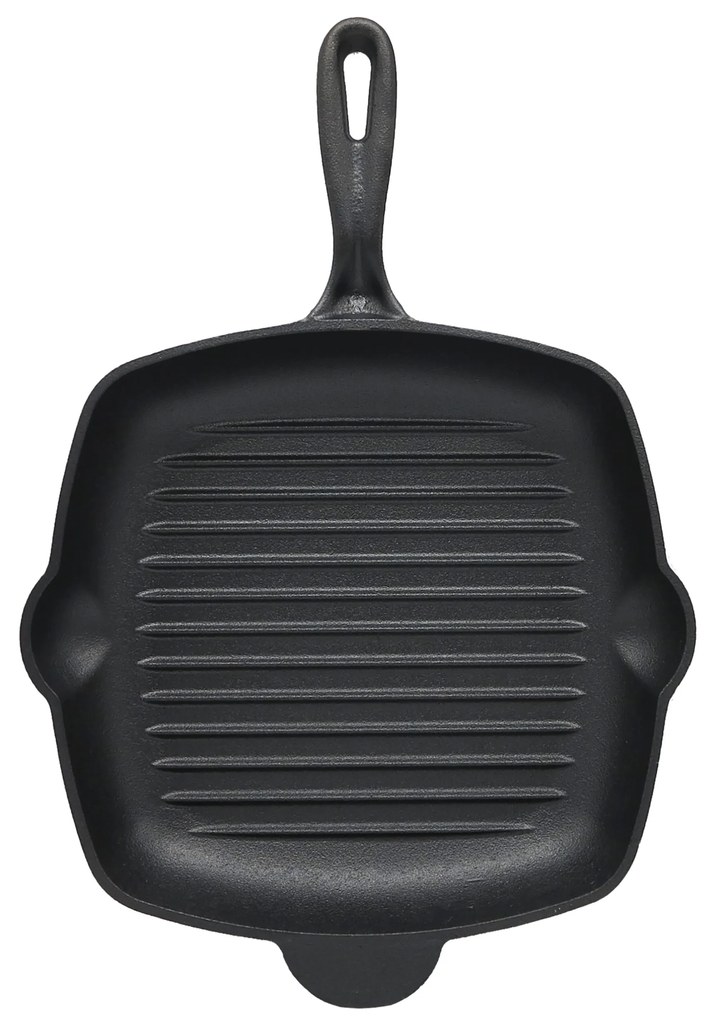 Thermogatz FTG-2729G Τηγάνι Grill Μαντεμένιο Angel Cook 27 cm