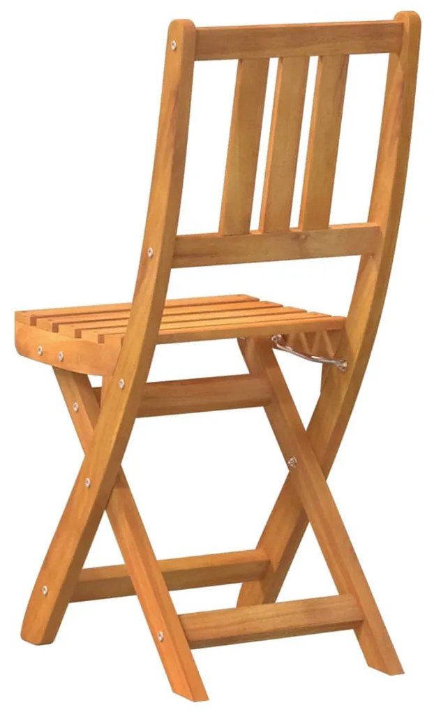 vidaXL Καρέκλα Κήπου 4 pcs Φυσικό Λάδι 40 x 42 x 85 εκ