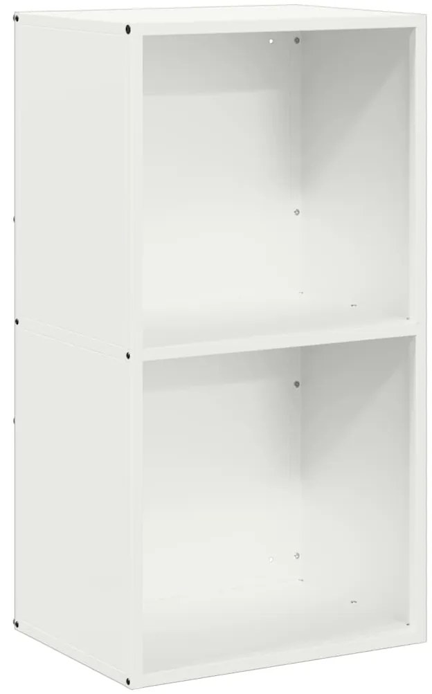 vidaXL Ράφι Καυσόξυλων Λευκό 40x30x75 εκ. Χάλυβας ψυχρής έλασης