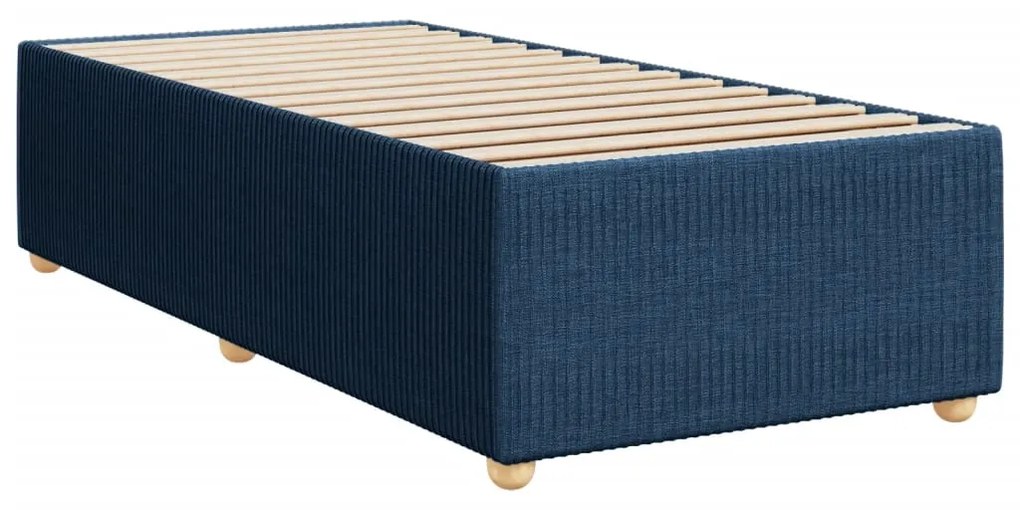 ΚΡΕΒΑΤΙ BOXSPRING ΜΕ ΣΤΡΩΜΑ ΜΠΛΕ 90X190 ΕΚ.ΥΦΑΣΜΑΤΙΝΟ 3291931