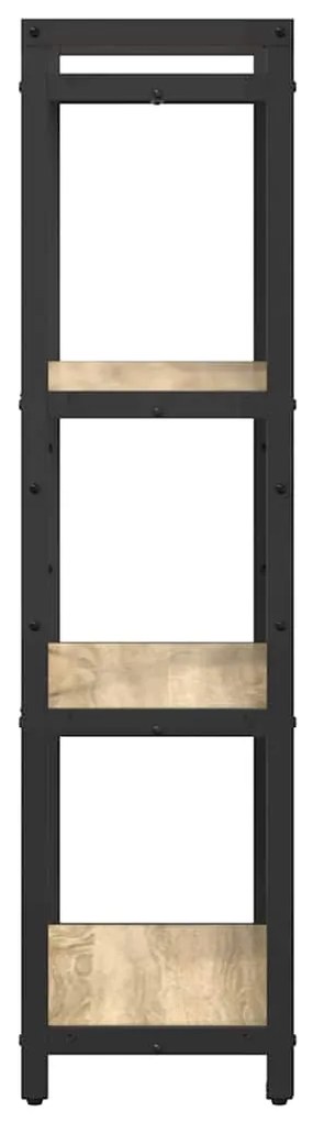 vidaXL Βιβλιοθήκη Sonoma Δρυς 60 x 30 x 118 εκ Επεξεργασμένο ξύλο