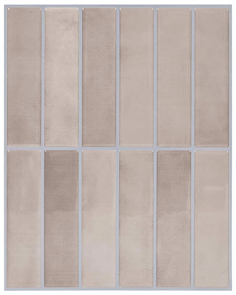 vidaXL Ορθογώνιο Πλακάκι 20 pcs Καφές Μπεζ 29 x 23 x 0,08 εκ