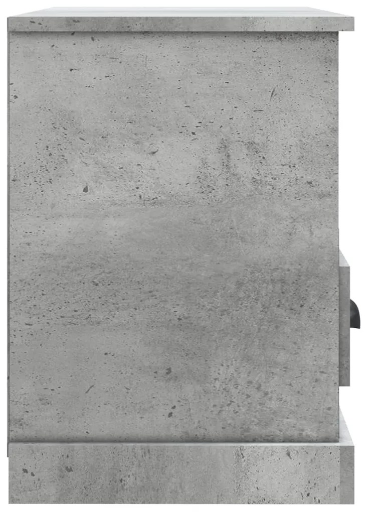 vidaXL Έπιπλο Τηλεόρασης Γκρι Σκυρ. 80x35x50 εκ. Επεξ. Ξύλο