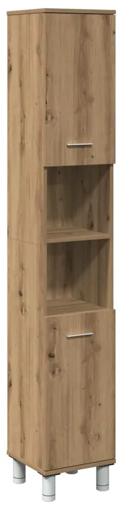 vidaXL Ντουλάπι μπάνιου Artisan Oak 30x30x179 cm Κατασκευασμένο ξύλο
