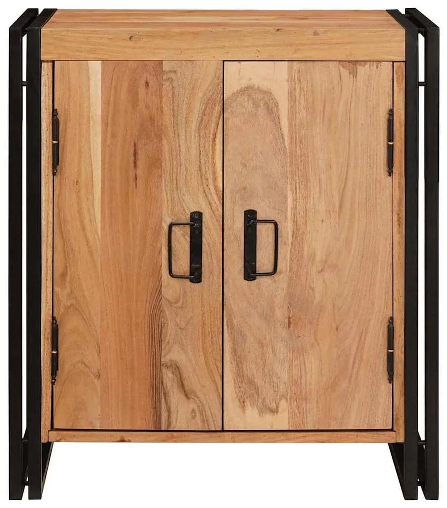 vidaXL Κομοδίνο Καφέ 38 x 33 x 58 εκ. Μασίφ ξύλο ακακίας