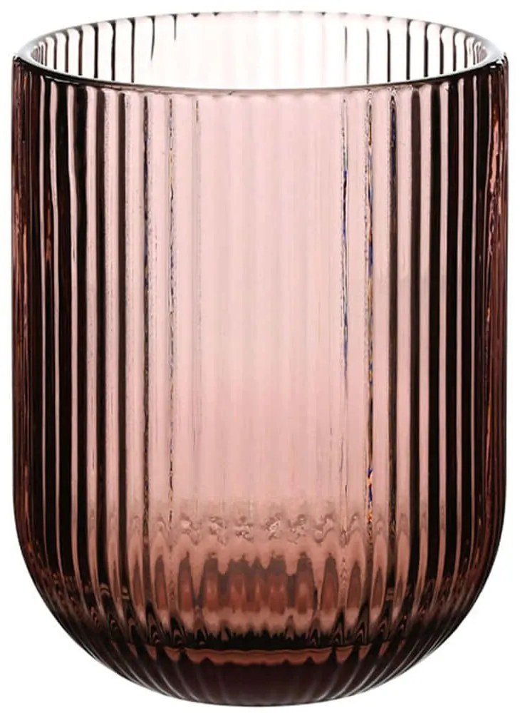 Ποτήρια Νερού (Σετ 6Τμχ) 8436-04 260ml Purple Ankor Γυαλί