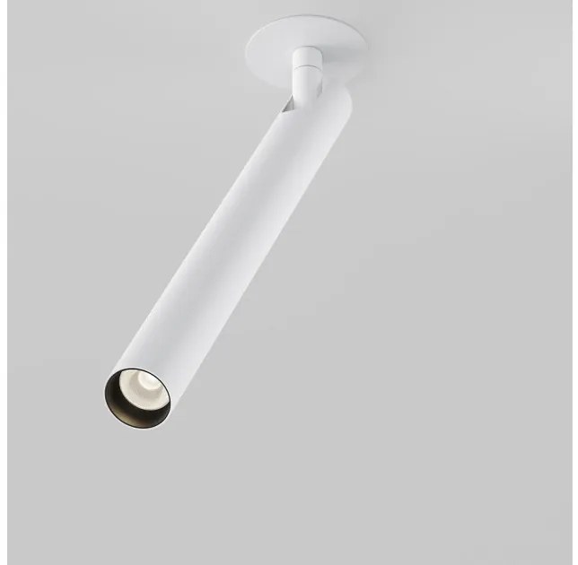Χωνευτό Σποτ Φωτιστικό Οροφής LED 6W Λευκό 30cm Downlight Focus T C141RS-L300-6W3K-W Maytoni C141RS-L300-6W3K-W