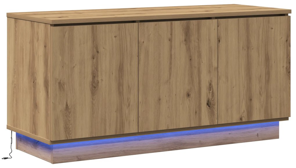 vidaXL Βάση Τηλεόρασης Δρυς 100x38x49 εκ. Επεξεργασμένο Ξύλο