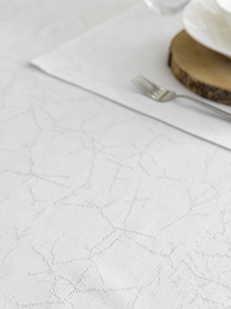 Τραπεζομάντηλο 165x265 - Marble Off White 5206482127845