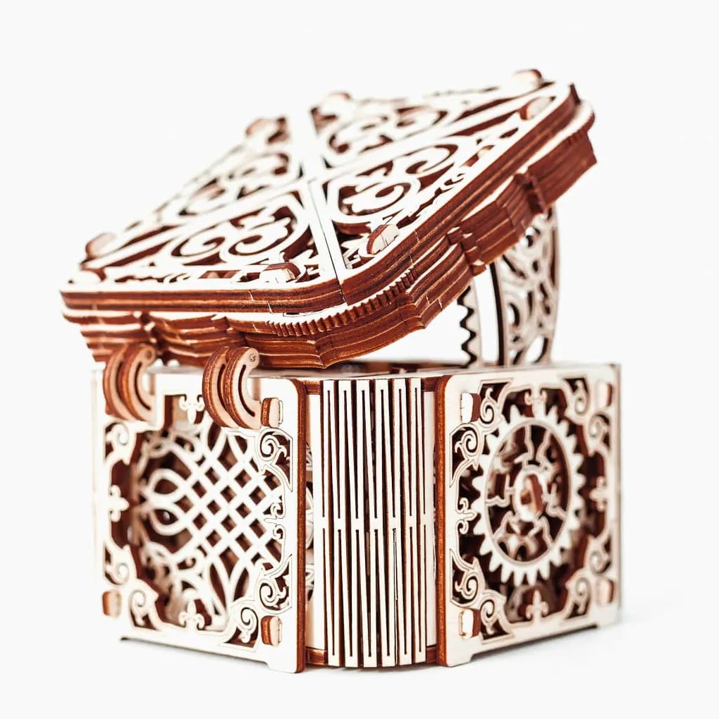WOODEN CITY 425880 Wooden Scale Model Kit Mystery Box