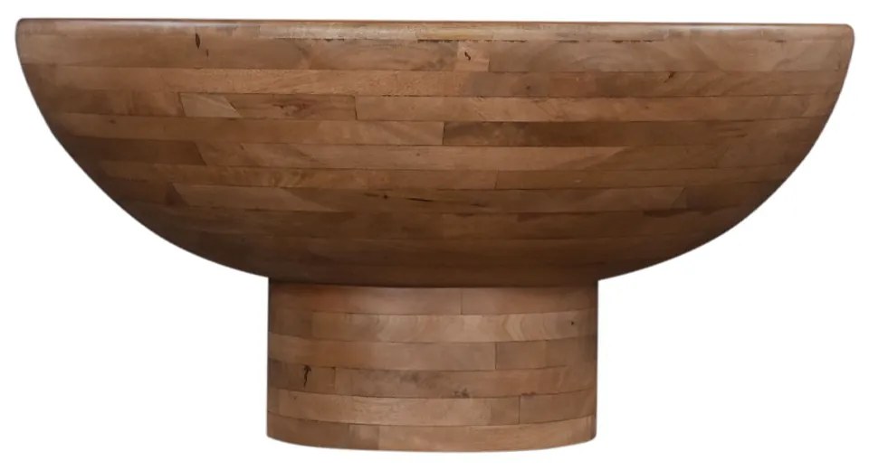 MOSI COFFEE TABLE ΦΥΣΙΚΟ 80x80xH40cm - 04-1009