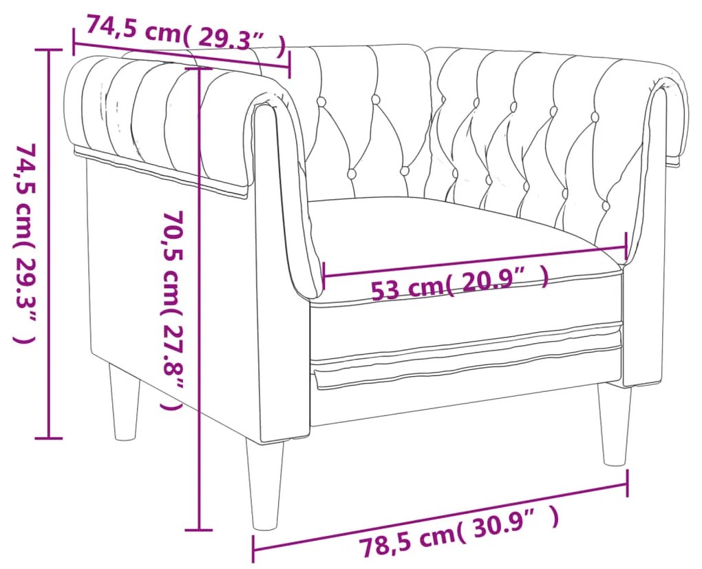 ΠΟΛΥΘΡΟΝΑ CHESTERFIELD ΚΡΕΜ ΥΦΑΣΜΑΤΙΝΗ 372545