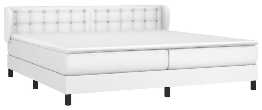 ΚΡΕΒΑΤΙ BOXSPRING ΜΕ ΣΤΡΩΜΑ ΛΕΥΚΟ 200X200 ΕΚ. ΣΥΝΘΕΤΙΚΟ ΔΕΡΜΑ 3127332