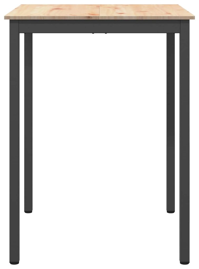 vidaXL Τραπέζι μπαρ Φυσικό 110 x 55 x 105 εκ. Στερεά ξυλεία πεύκου