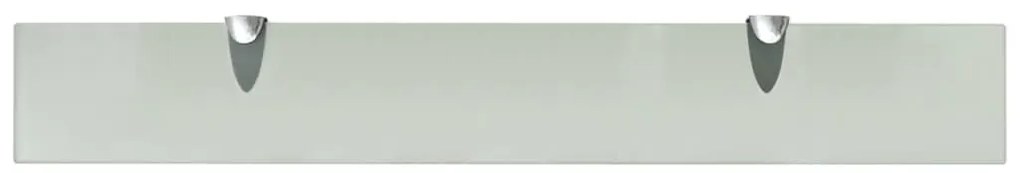 vidaXL Ράφια Τοίχου 2 τεμ. 8 χιλ. 70 x 10 εκ. Γυάλινα