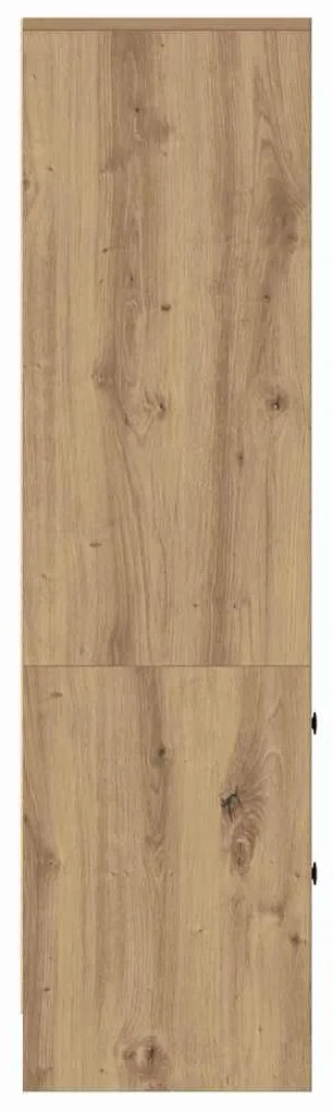vidaXL Highboard artisan δρυς 45.5 x 34 x 127 εκ Επεξεργασμένο ξύλο