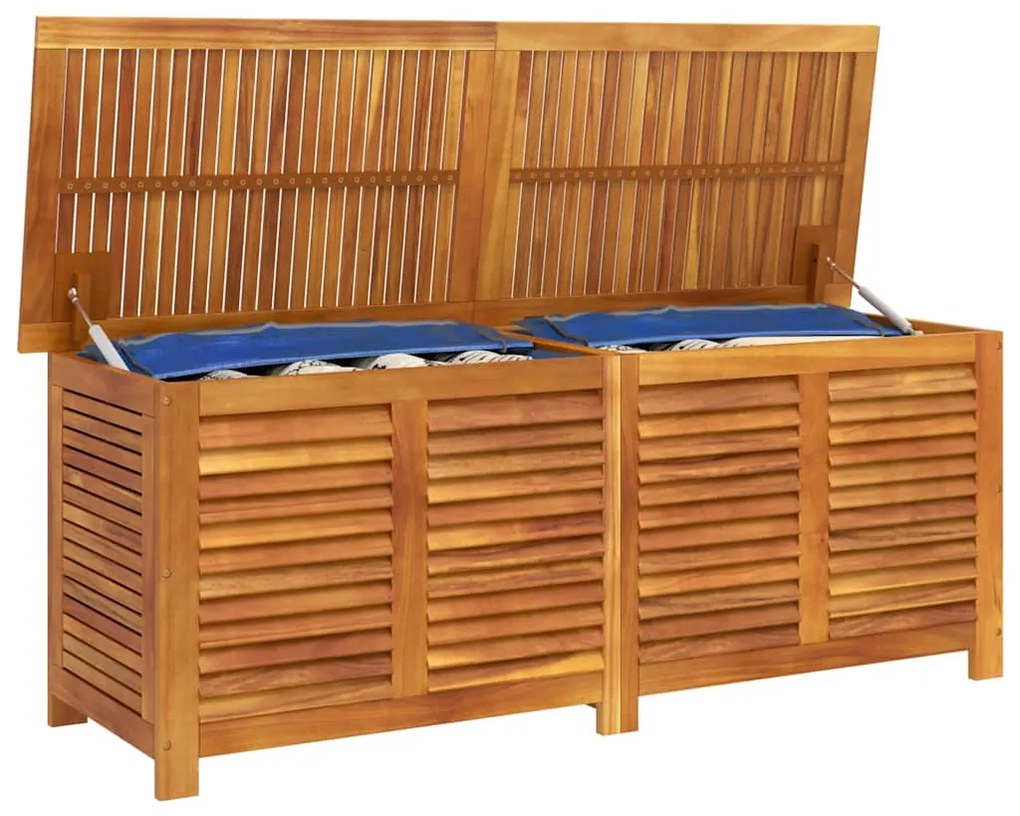 vidaXL Μπαούλο Αποθήκευσης Κήπου 150x50x56 εκ. από Μασίφ Ξύλο Ακακίας