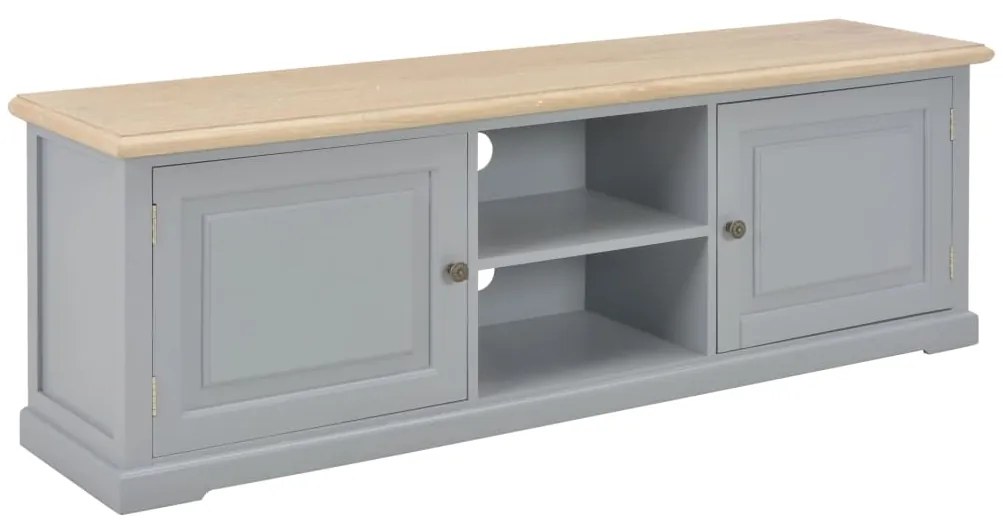 vidaXL Έπιπλο Τηλεόρασης Γκρι 120 x 30 x 40 εκ. Ξύλινο