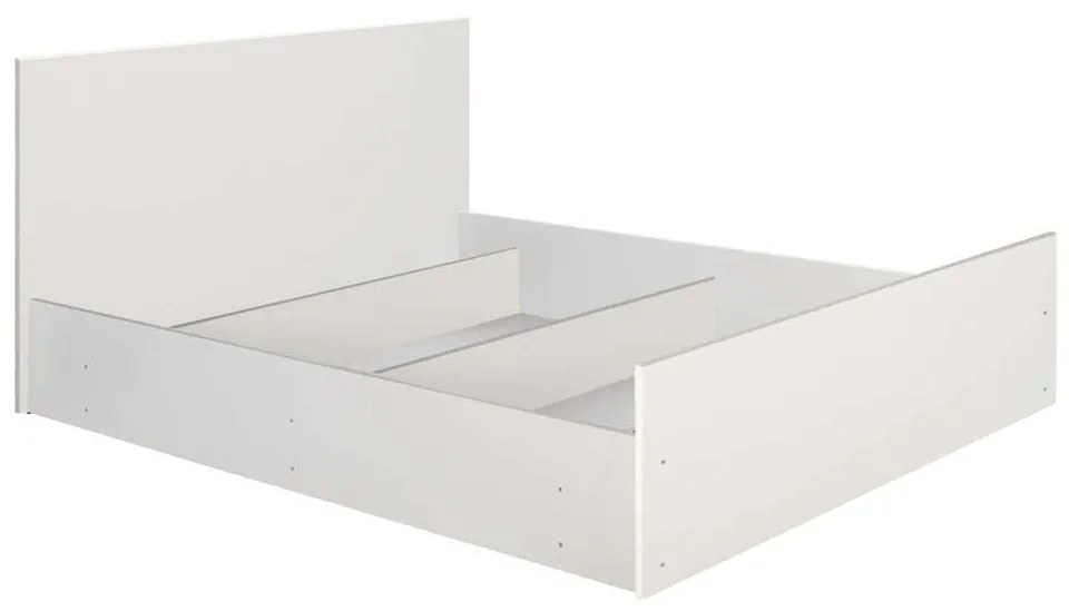 Κρεβάτι Adler HM2432.03 170x205x95cm Για Στρώμα 160x202cm White Double