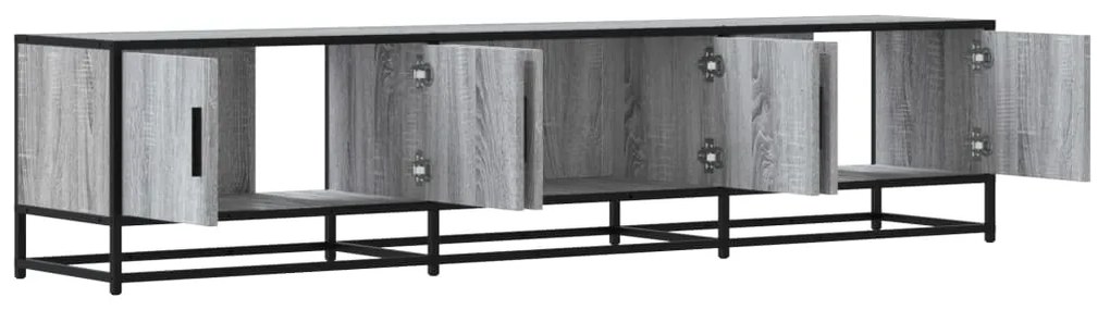vidaXL Έπιπλο Τηλεόρασης Γκρι Sonoma 180x35x41 εκ. από Επεξεργ. Ξύλο